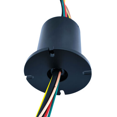 56mm Diameter High-definition Signal Combination Slip Ring with 4-Channel Shielded Signal and 2-Channel 1080P High-Definition