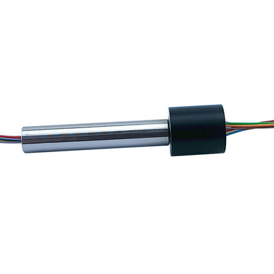 8-channel 1A low-power slip ring with 48V operating voltage and IP40 protection for miniature devices