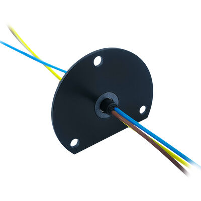 3-way 2A Rotary Cap Slip Ring with 12.4mm Outer Diameter and 19.4mm Length for Compact Dynamic Transmission