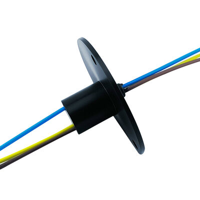 3-way 2A Rotary Cap Slip Ring with 12.4mm Outer Diameter and 19.4mm Length for Compact Dynamic Transmission