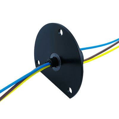 3-way 2A Rotary Cap Slip Ring with 12.4mm Outer Diameter and 19.4mm Length for Compact Dynamic Transmission