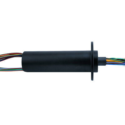 56-channel 2A Flange Slip Ring with Gold-Gold Contact for Precision Rotating Equipment