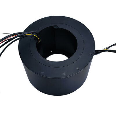 20-channel waterproof slip ring with large aperture design, IP65 dustproof and waterproof rating