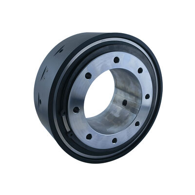 1-in, 8-out Gas Rotary Union with 130mm Large Bore Diameter and High-Strength Aluminum Alloy Housing
