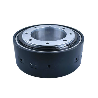 1-in, 8-out Gas Rotary Union with 130mm Large Bore Diameter and High-Strength Aluminum Alloy Housing