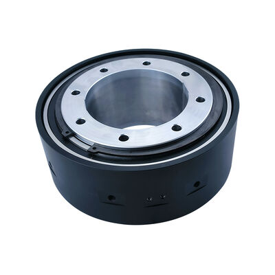 1-in, 8-out Gas Rotary Union with 130mm Large Bore Diameter and High-Strength Aluminum Alloy Housing