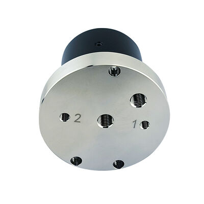 2-Channel High-Speed Pneumatic Slip Ring with Flange Mounting Design and 0.8 MPa Pressure Resistance for Gas Rotary Union Applications