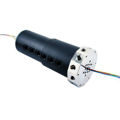 12-Channel Pneumatic and 12-Channel Electrical Integrated Slip Ring with 200 RPM for Automation Equipment
