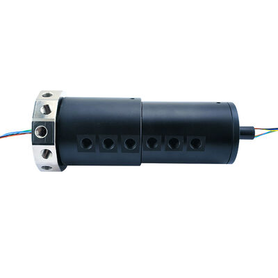 12-Channel Pneumatic and 12-Channel Electrical Integrated Slip Ring with 200 RPM for Automation Equipment