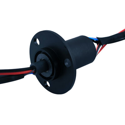 14-channel 22mm outer diameter PBT housing flange slip ring for automation equipment