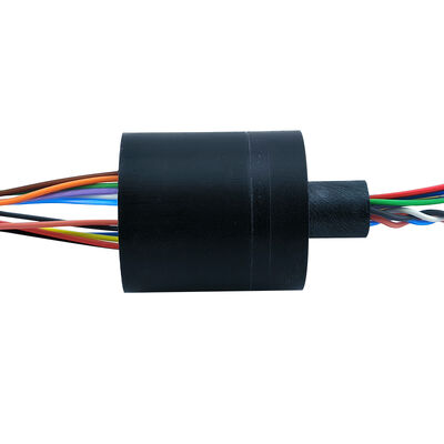 Encoder Signal Capsule Slip Ring with 4-channel 4A Power, Gold-Gold Contact, and 22mm Outer Diameter for Robotic Joints