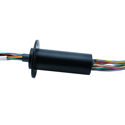 45-channel 2A Cap-Type Slip Ring with Gold-to-Gold Contact and 25mm Outer Diameter