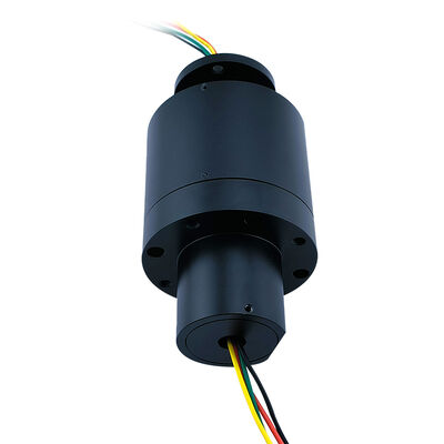 1000V High-Voltage Flanged Slip Ring with 7.5A Current Transmission and Precious Metal Contacts