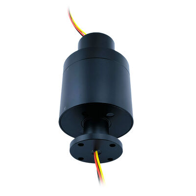 1000V High-Voltage Flanged Slip Ring with 7.5A Current Transmission and Precious Metal Contacts