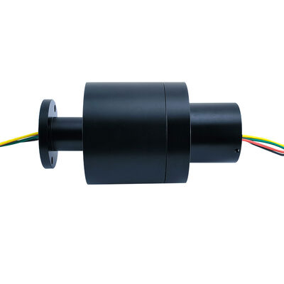 1000V High-Voltage Flanged Slip Ring with 7.5A Current Transmission and Precious Metal Contacts