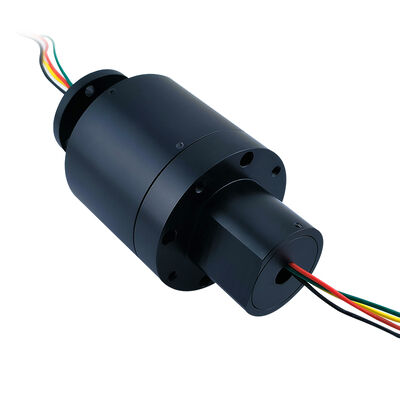 1000V High-Voltage Flanged Slip Ring with 7.5A Current Transmission and Precious Metal Contacts