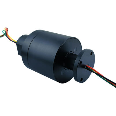 1000V High-Voltage Flanged Slip Ring with 7.5A Current Transmission and Precious Metal Contacts