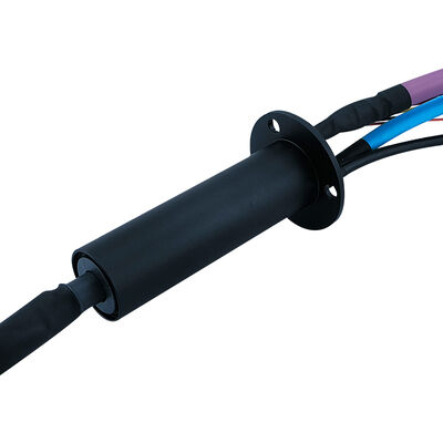 26 Channels Gigabit Ethernet Slip Ring with Aluminum Alloy Shell and 250rpm Rotation Speed