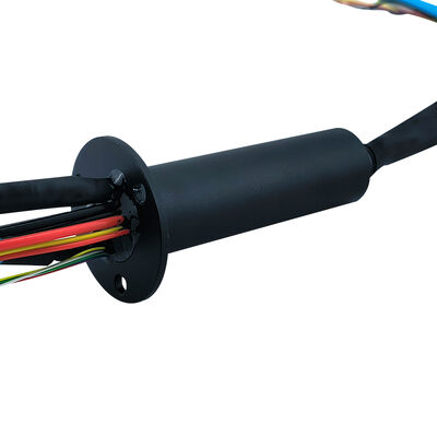 26 Channels Gigabit Ethernet Slip Ring with Aluminum Alloy Shell and 250rpm Rotation Speed