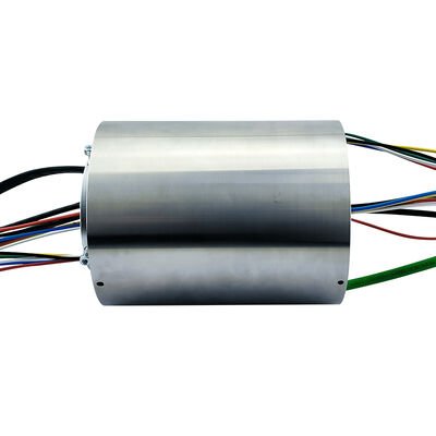 25-Channel IP67 Waterproof Slip Ring with Stainless Steel Housing for Reliable Rotary Electrical Connections