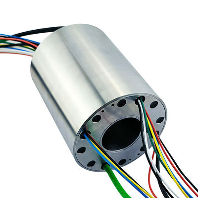 25-Channel IP67 Waterproof Slip Ring with Stainless Steel Housing for Reliable Rotary Electrical Connections