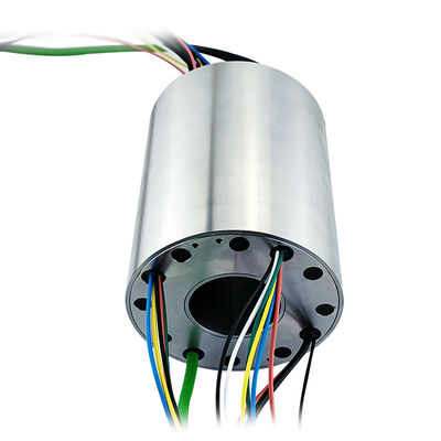 25-Channel IP67 Waterproof Slip Ring with Stainless Steel Housing for Reliable Rotary Electrical Connections