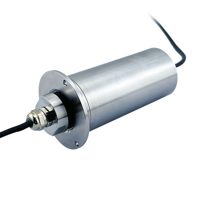 2-Channel 2A Stainless Steel Slip Ring with IP67 Protection and Gold-Gold Contacts for Harsh Environments