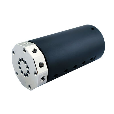 10-channel Pneumatic Slip Ring with M5 port size and vacuum optimized for reliable multi-channel rotary sealing