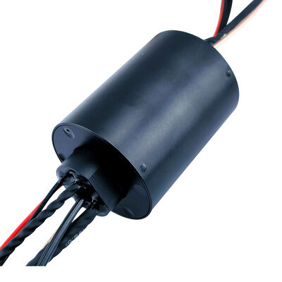 Single-Mode Fiber Optic Slip Ring with 1550/1310 nm Wavelength and 16 Electrical Circuits for High-Fidelity Signal Transmission