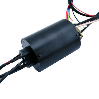 Single-Mode Fiber Optic Slip Ring with 1550/1310 nm Wavelength and 16 Electrical Circuits for High-Fidelity Signal Transmission