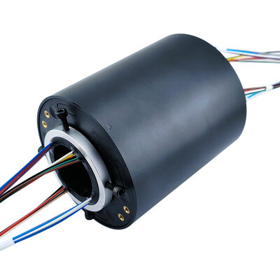 24-channel 5A 440V high-voltage hollow slip ring with precious metal contacts for industrial applications