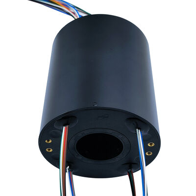24-channel 5A 440V high-voltage hollow slip ring with precious metal contacts for industrial applications