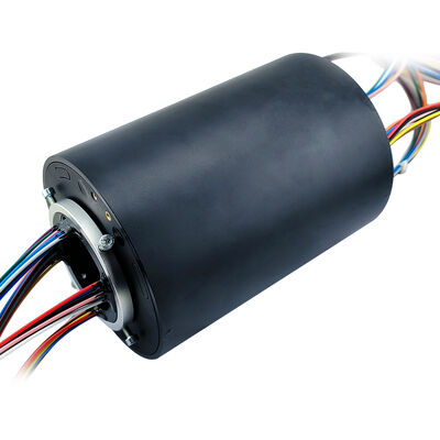 36-Channel Large Aperture Slip Ring with 50mm Inner Diameter and 250rpm Speed for High-Power Transmission