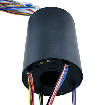 36-Channel Large Aperture Slip Ring with 50mm Inner Diameter and 250rpm Speed for High-Power Transmission