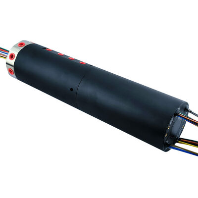 Gas-Water-Electricity Combined Slip Ring with 2-Channel Water, 6-Channel Gas, and 40-Channel Electricity for Industrial Applications