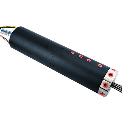 Gas-Water-Electricity Combined Slip Ring with 2-Channel Water, 6-Channel Gas, and 40-Channel Electricity for Industrial Applications