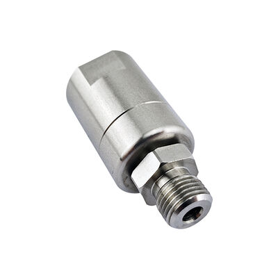 Compact 5mm Gas Channel Slip Ring with G1/8" Connector and 20 Million Rotations Lifespan for Pneumatic Systems