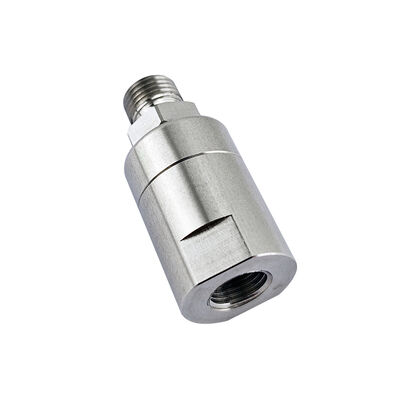 Compact 5mm Gas Channel Slip Ring with G1/8" Connector and 20 Million Rotations Lifespan for Pneumatic Systems