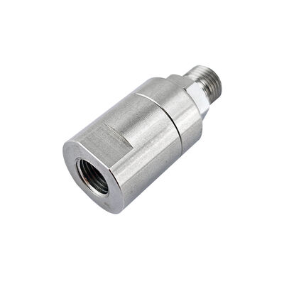 Compact 5mm Gas Channel Slip Ring with G1/8" Connector and 20 Million Rotations Lifespan for Pneumatic Systems