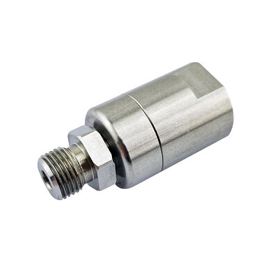 Compact 5mm Gas Channel Slip Ring with G1/8" Connector and 20 Million Rotations Lifespan for Pneumatic Systems
