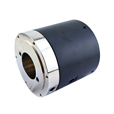 2-Channel Thermally Conductive Oil Slip Ring with 180℃ High-Temperature Resistance, 50mm Large-Diameter Hollow Structure, and Dual-Channel Independent Circulation