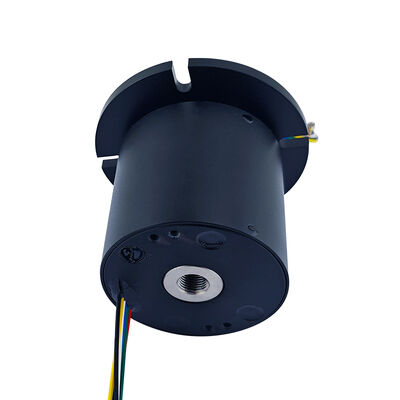 6-Channel 2A Pneumatic-Electric Slip Ring with Aluminum Alloy Housing for 10rpm Low-Speed Applications