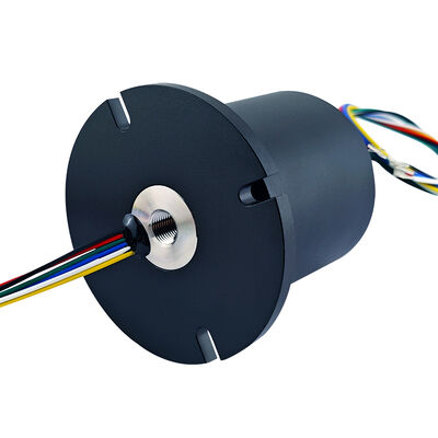 6-Channel 2A Pneumatic-Electric Slip Ring with Aluminum Alloy Housing for 10rpm Low-Speed Applications