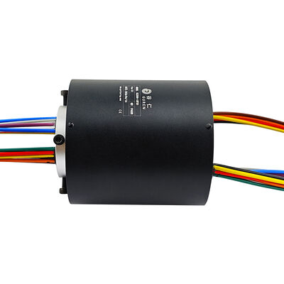 18-channel 20A conductive slip ring with 25.4mm through-hole for metal processing and cutting equipment