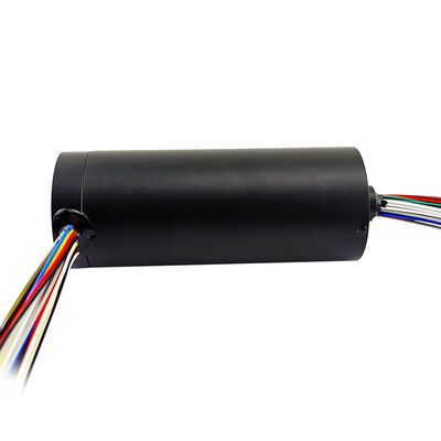 36-channel 5A electric slip rings with aluminum alloy housings for multi-axis robots and robotic arms