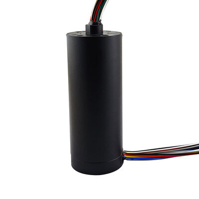 36-channel 5A electric slip rings with aluminum alloy housings for multi-axis robots and robotic arms