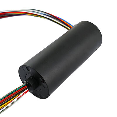 36-channel 5A electric slip rings with aluminum alloy housings for multi-axis robots and robotic arms