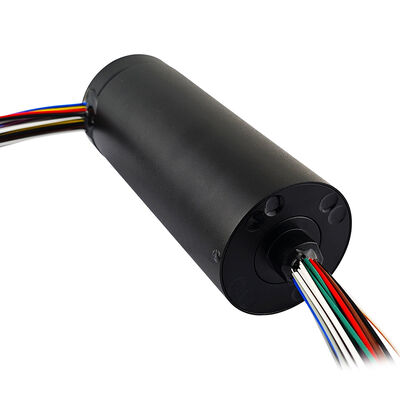 36-channel 5A electric slip rings with aluminum alloy housings for multi-axis robots and robotic arms