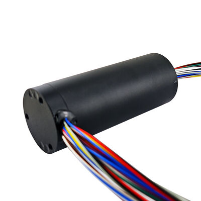 36-channel 5A electric slip rings with aluminum alloy housings for multi-axis robots and robotic arms