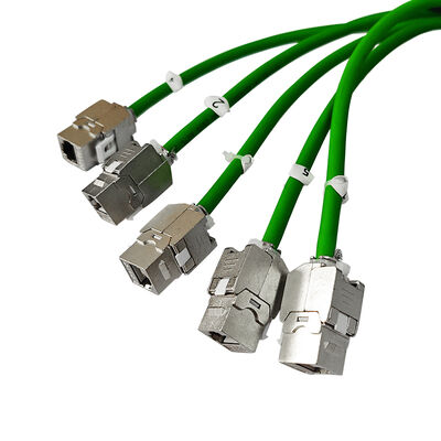 network-connected slip ring with 5 Gigabit Ethernet connections for the intelligent rotation detection system